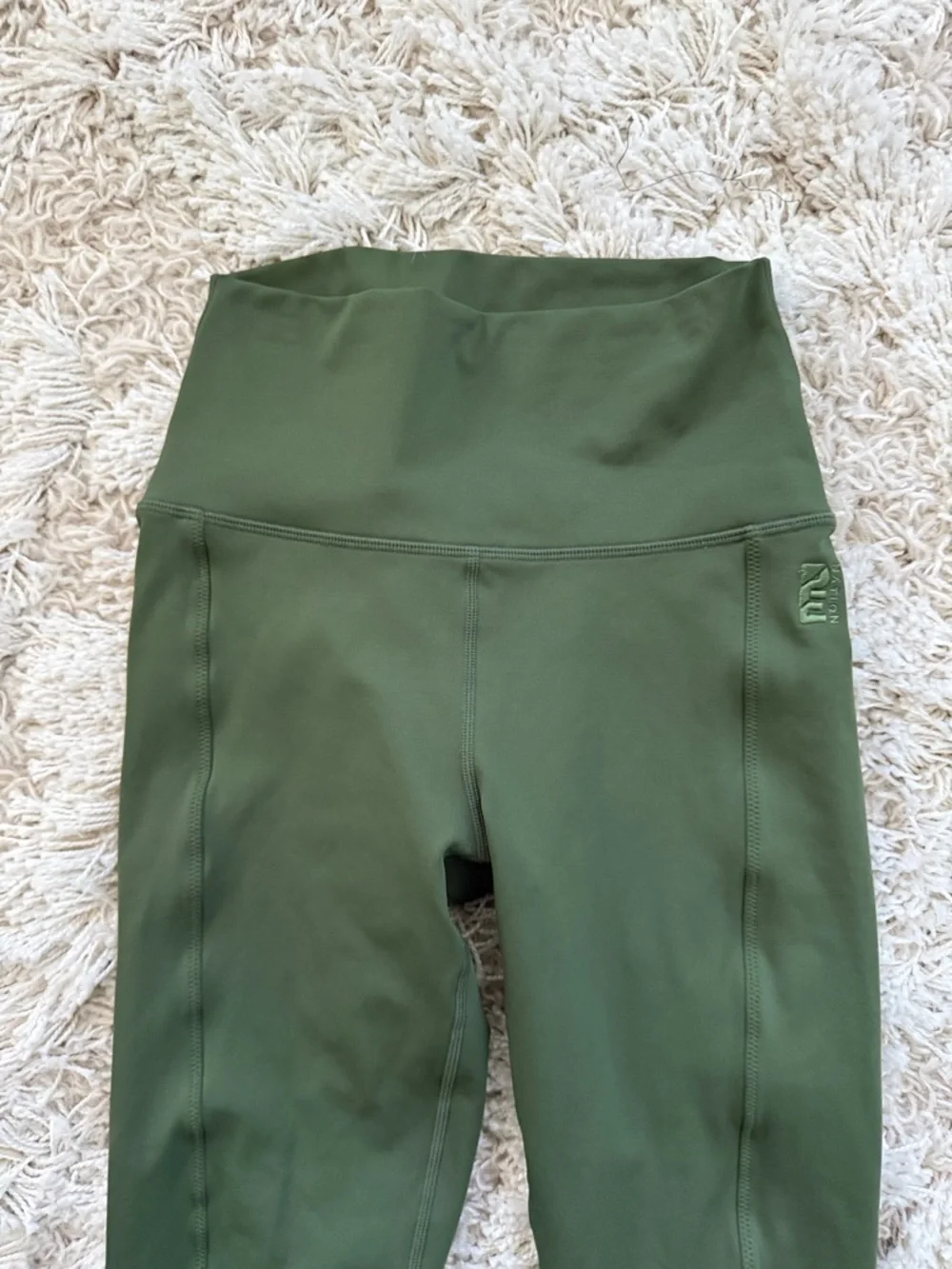 P.E Nation Olive Green Amplify Leggings Small